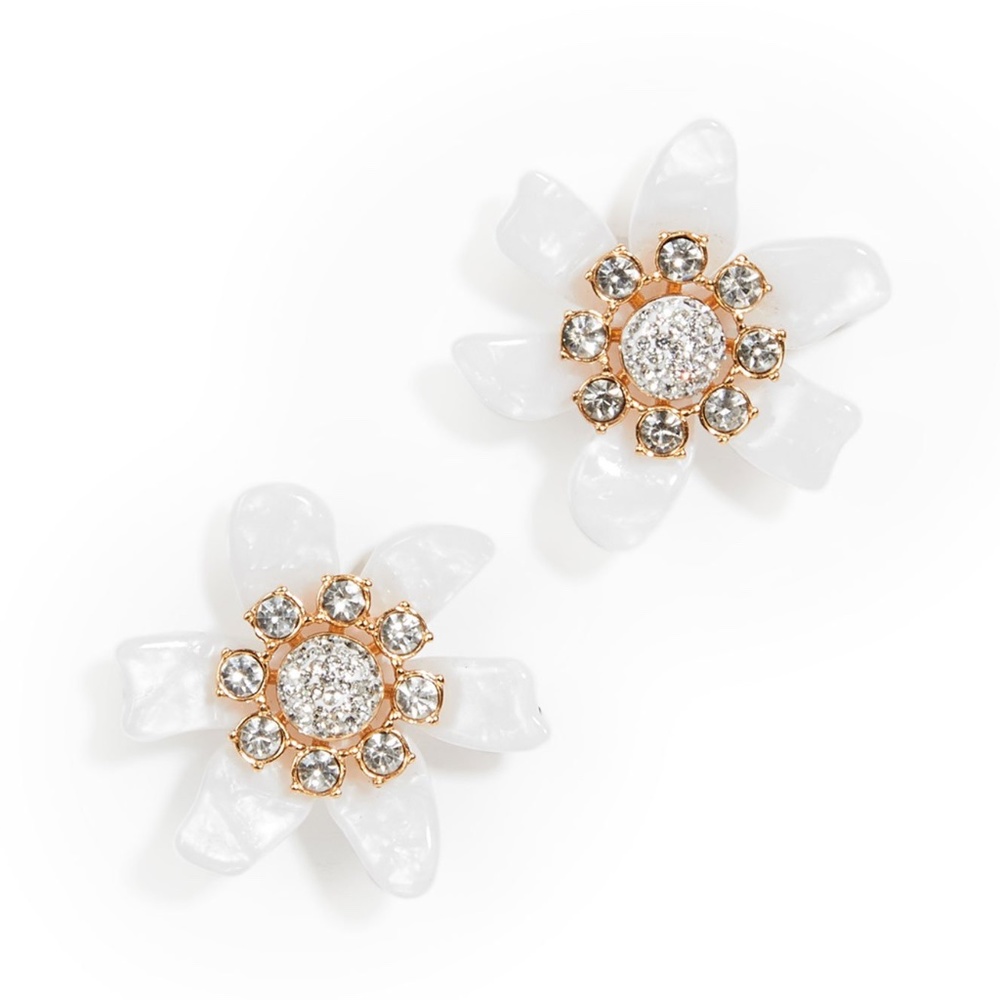 MOTHER OF PEARL FLOWER BULB BUTTON